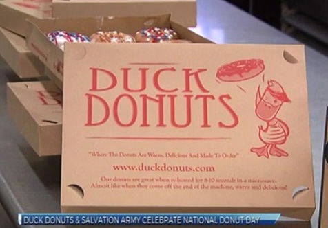 Duck Donuts celebrates National Donut Day with Salvation Army
